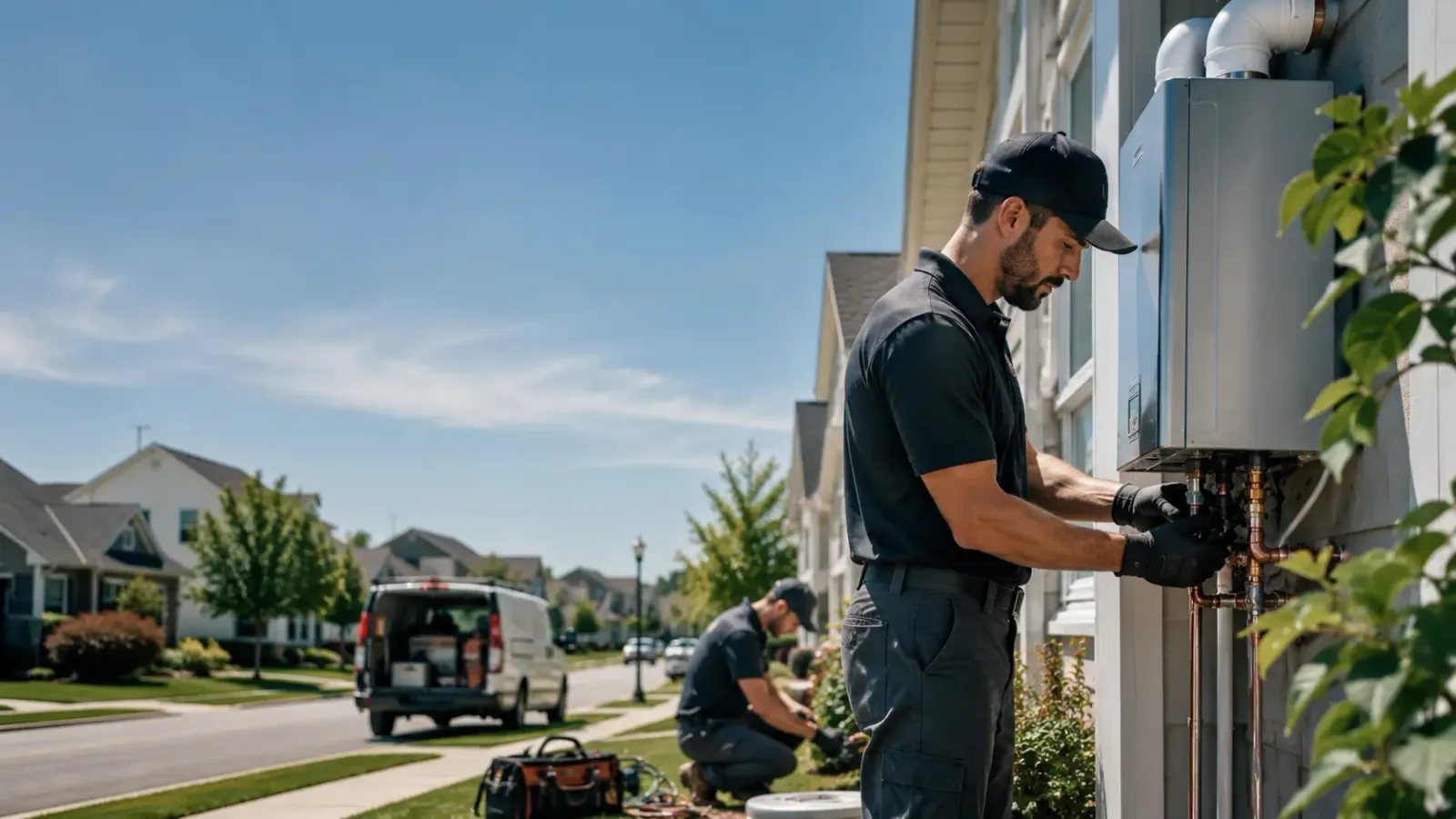 Tankless Water Heater Installation in Pearland, TX
